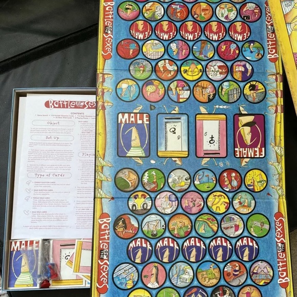 Battle Of The Sexes Board Gane - Picture 3 of 3
